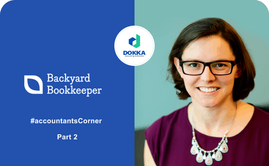 Backyard Bookkeeper, a virtual bookkeeping company
