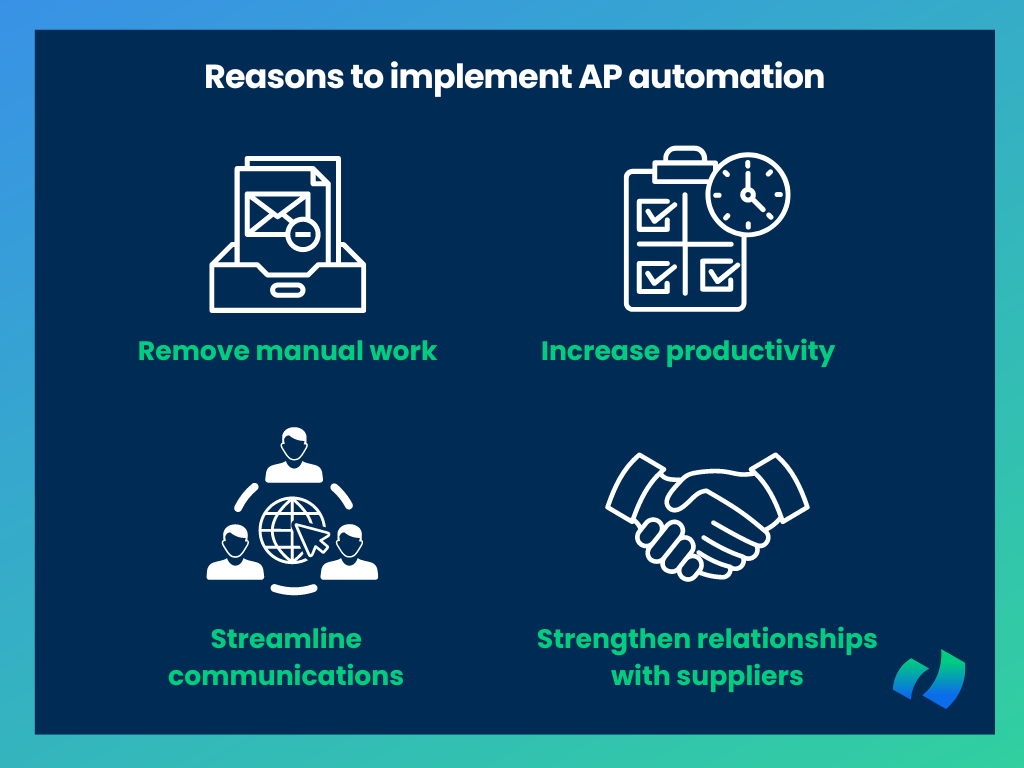 Reasons to implement AP automation
