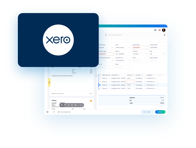 AP Automation for Xero, Powered by AI - DOKKA