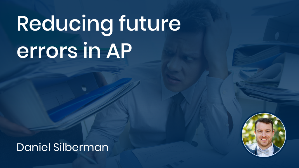 Reducing future errors in AP