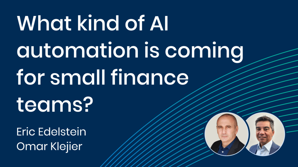 Live Q&A With DOKKA: What kind of AI automation is coming for small finance team?