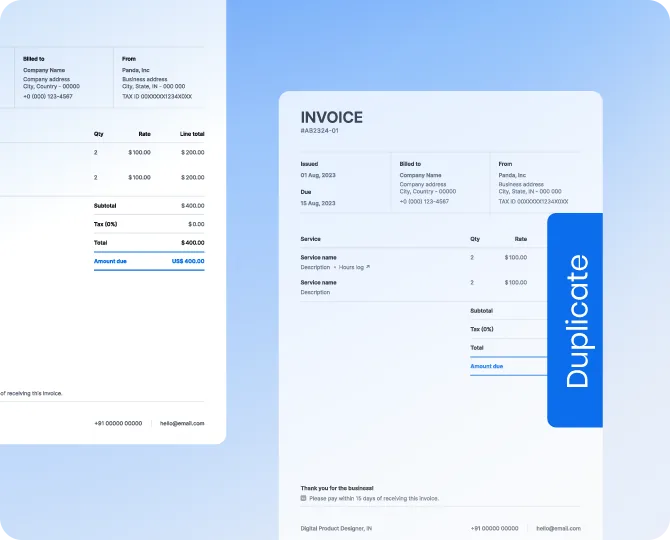 duplicate invoice detection and error prevention