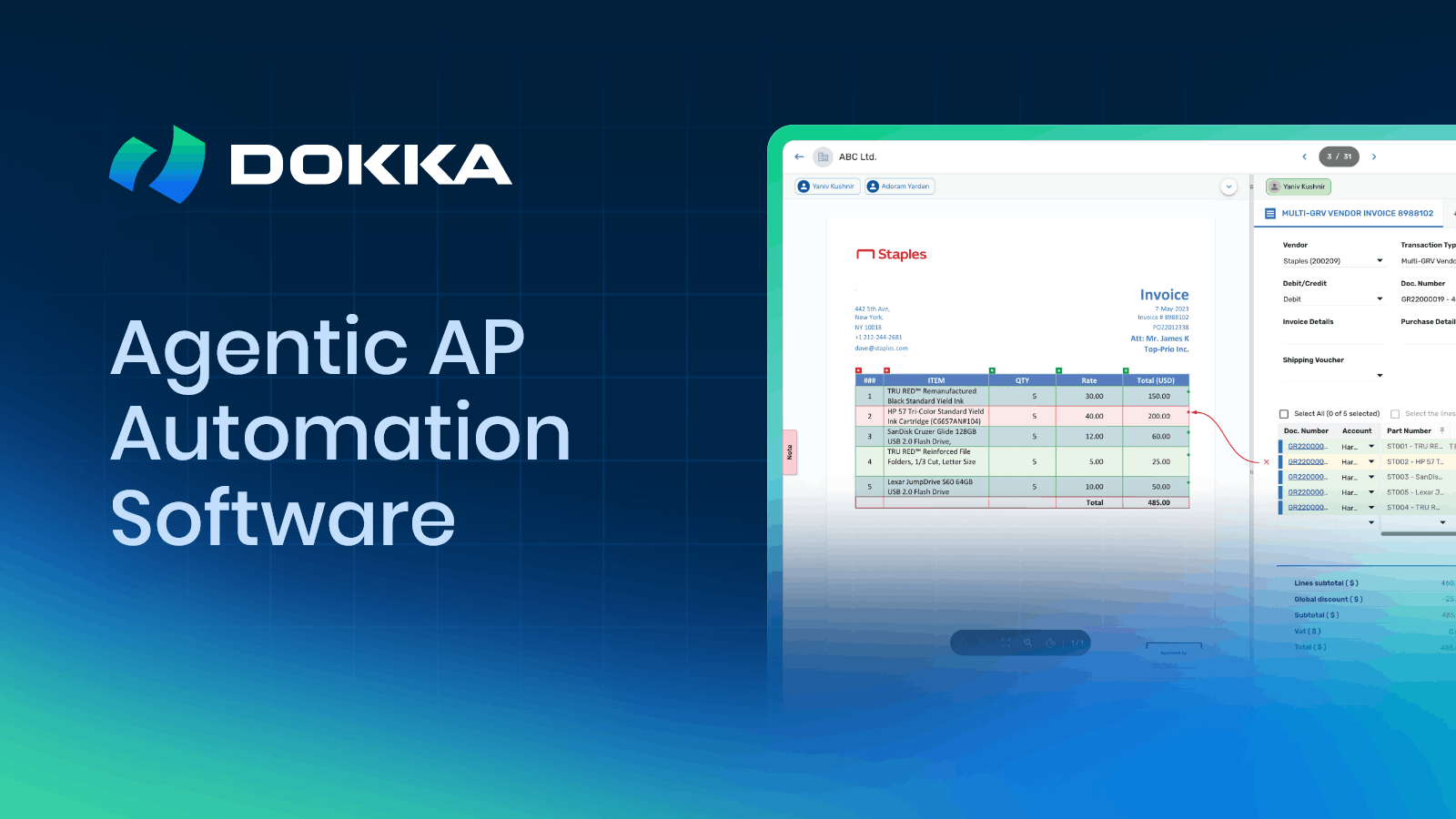 DOKKA AP website preview