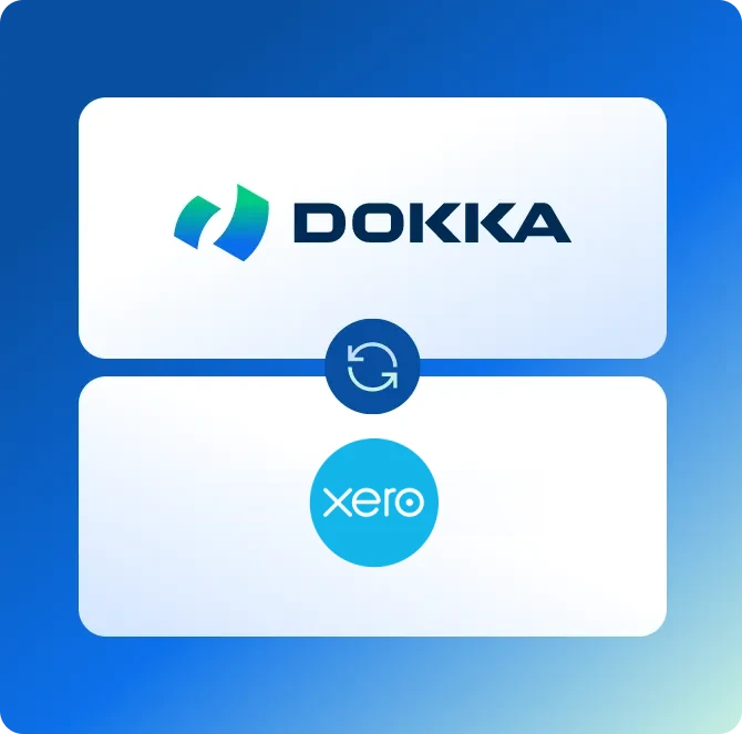 DOKKA syncs with Xero